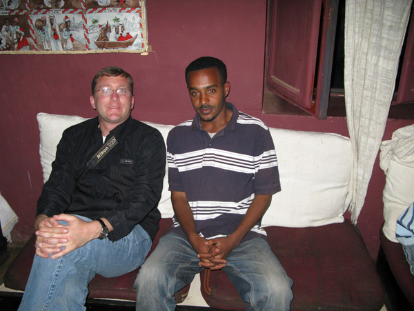 Me and Haile, the Bahir Dar local guide