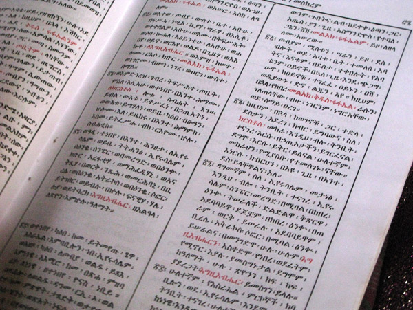 Ethiopian bible