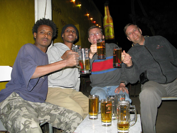 A pub across the street from the Africa Hotel, Axum
