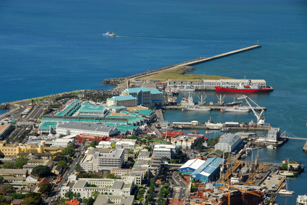V & A Waterfront from Signal Hill, Cape Town