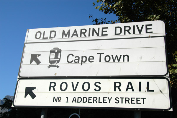 Old Marine Drive, Cape TOwn Railway Station
