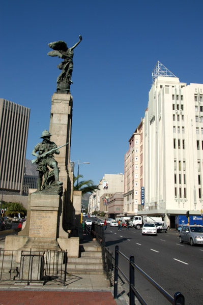 Cape Town War Memorial, Adderley Street