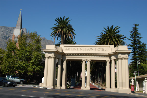 Mount Nelson Hotel gate, Annadale Road, Cape Town