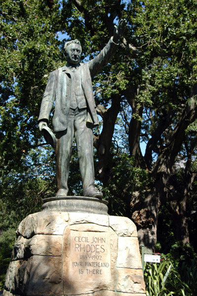 Cecil Rhodes statue, Companys Gardens