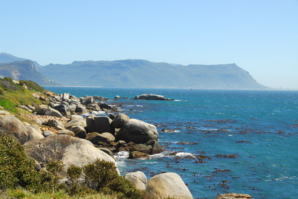Looking north, Miller's Point Road, False Bay