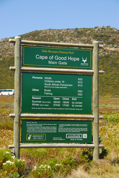2nd trip to Cape Point, 2008