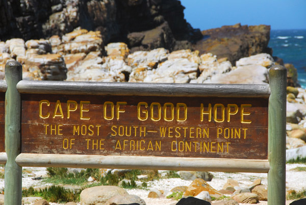 The Cape of Good Hope - Africa's Southwestern corner