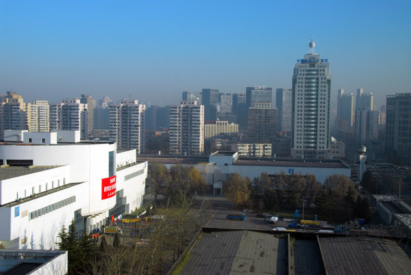 China International Exhibition Center from the Radisson SAS Hotel, Beijing