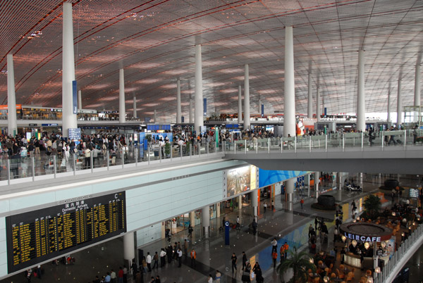 New terminal of Beijing Capital Airport