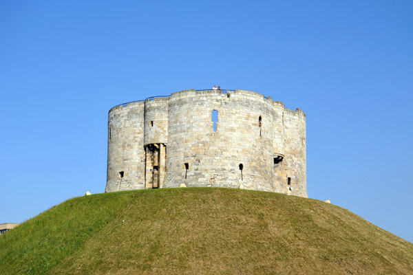 Clifford's Tower, the keep of York Castle