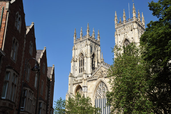 York Minster from Duncombe Place