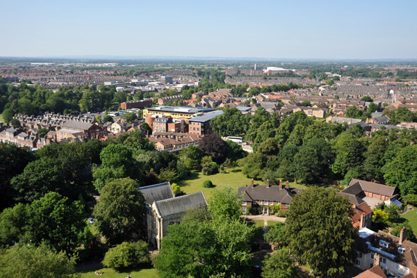View to the north of York Minster