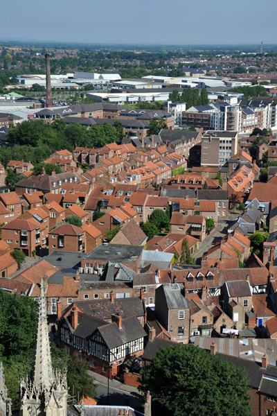 View SE from York Minster