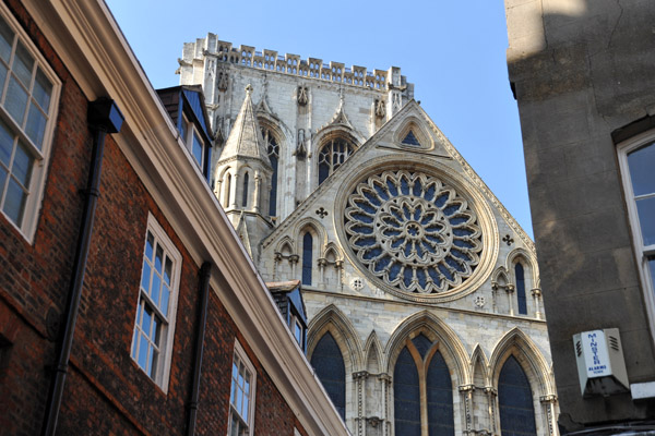 Central tower and south transept, York Minster