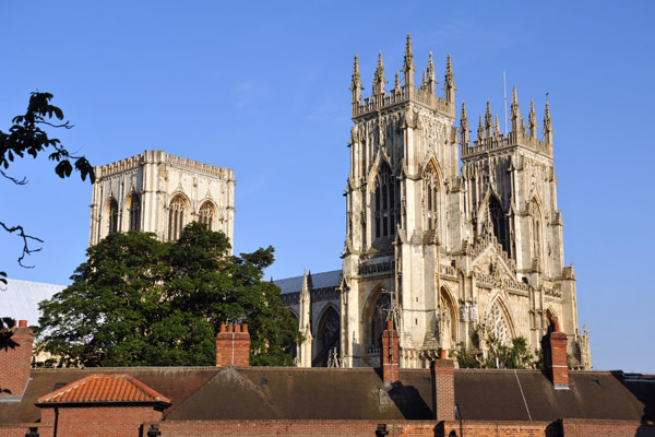 York Minster - all 3 towers are 60m (200 ft) tall