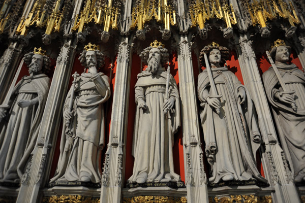 Edward I, Edward II, Edward III, Richard II, Henry IV