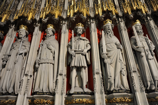 Willian II Rufus, Henry I, Stephen, Henry II, Richard I