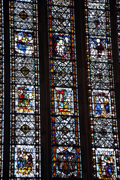 Stained glass, York Minster