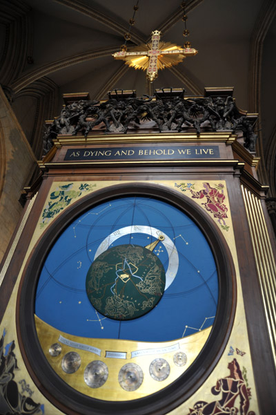 York Minster astronomical clock, 1955