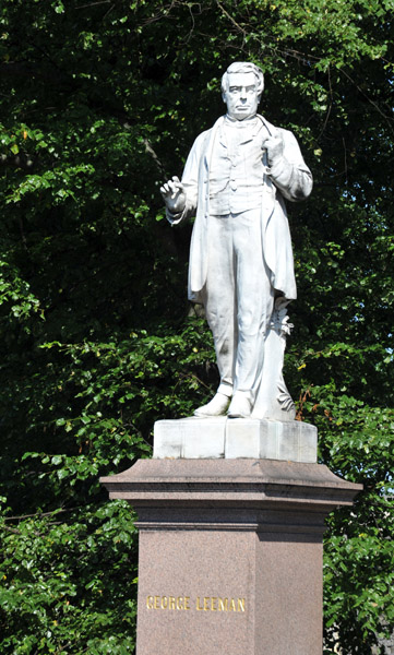 Statue of George Leeman, York