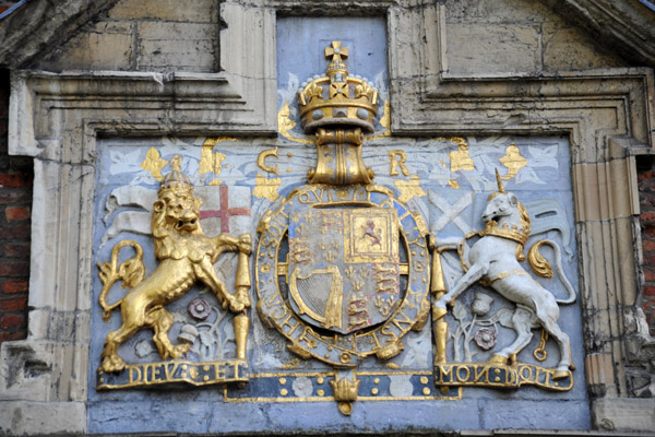 Coat of Arms of Charles I, King's Manor, University of York