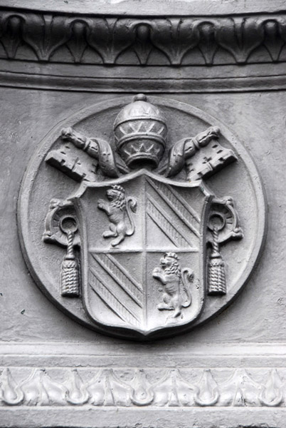 Papal coat-of-arms of Pope Pius IX (1846-78)