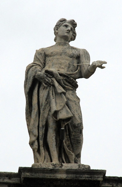 St. Sebastian on the colonnade, St. Peter's Square