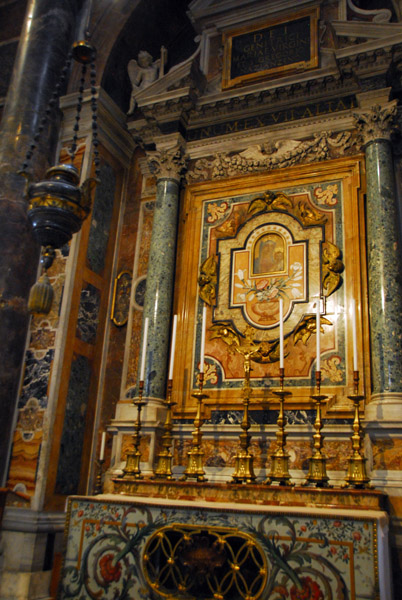 Altar of Our Lady of Succor (12th C.) St. Peters Basilica