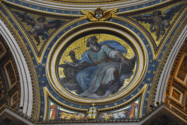 Mosaic of St. Mark the Evangelist, St. Peter's Basilica