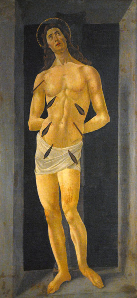 S. Sebastiano - Scuola di Botticelli, 15th C.