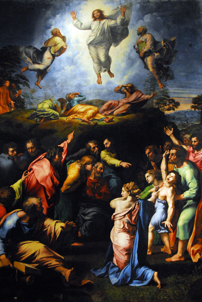 The Transfiguration altarpiece - Raphael, 1516-1520