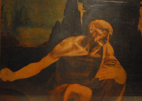 St. Jerome in the Wilderness (unfinished) Leonardo da Vinci, ca 1482