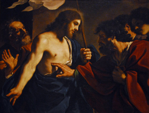 Incredulity of St. Thomas - Il Guercino (Francesco Barbieri)