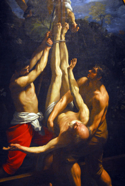 The Crucifixion of St. Peter - Guido Reni, ca 1604