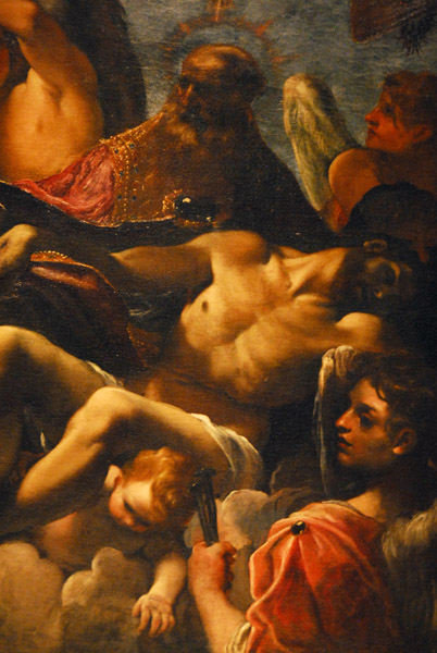 La Trinit con Cristo Morto - Ludovico Carracci
