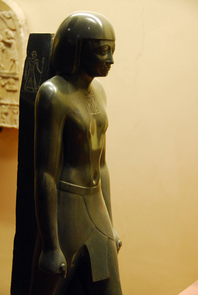 Statue of the priest Pa-sher-ta-iah, XXVI Dynasty (Necho II) 610-595 BC