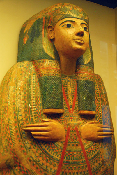 Sarcophagus of the Priestess of Amon-Ra Djed-Mut, New Kingdom mid 10th C. BC