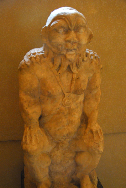 Statue of Bes, patron genius of pregnant women, Ptolemaic Period 3rd-2nd C. BC