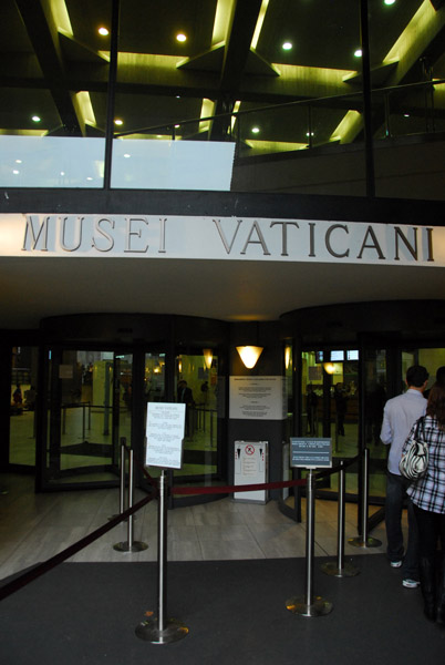New entrance, Vatican Museum