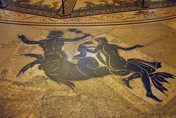 Mosaic floor of the Sala Rotonda, Museo Pio-Clementino, Vatican Museum