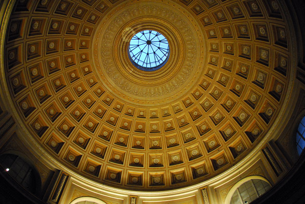 Coffered ceiling of the Sala Rotonda, Museo Pio-Clementino, Vatican Museum