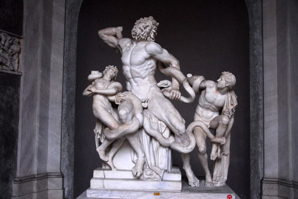 A Trojan priest, Laocoön had attempted to warn against the accepting the Trojan Horse