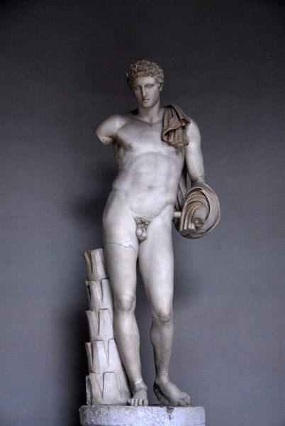 Hadrianic copy of a bronze Hermes by Praxiteles