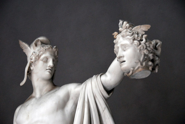 Perseus with the Head of Medusa by Antonio Canova, Museo Pio-Clementino