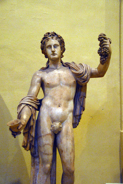 Dionysos (Bacchus) Roman (Claudius-Nero) Museo Chiaramonti (inv 1934)