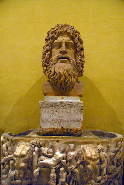 Head of Oceanus, 2nd C. AD, Museo Chiaramonti (inv 1924)