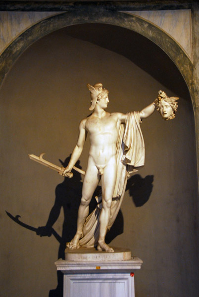 Perseus with the Head of Medusa by Antonio Canova
