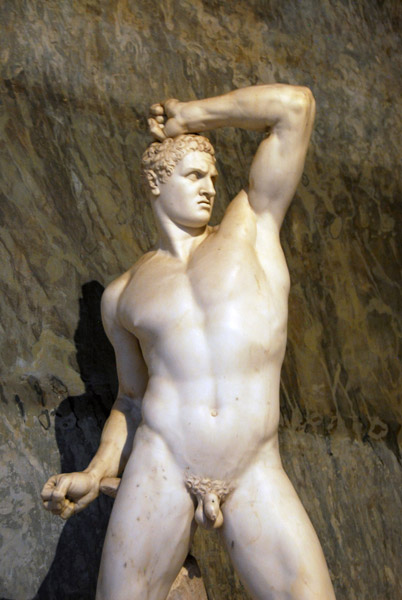The Greek boxer Cruegas of Epidamnos by Antonio Canova, Museo Pio-Clementino