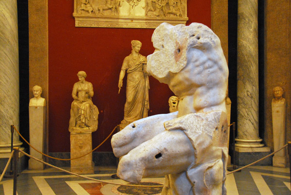 Belvedere Torso by Apollonius 1st C. BC, Museo Pio-Clementino