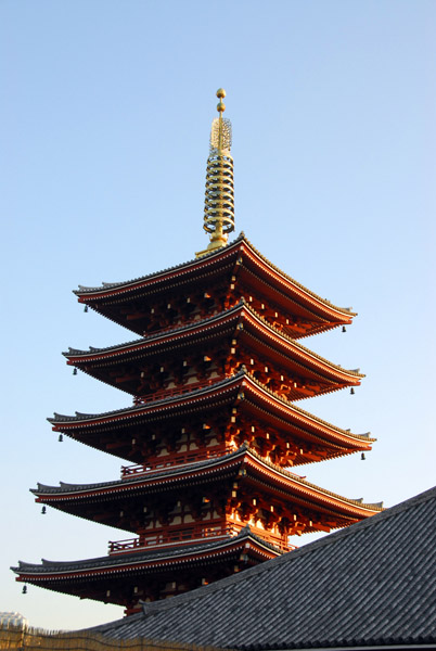 5-story pagoda 五重塔, Asakusa